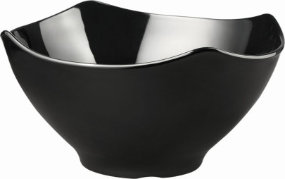 APS Schale -GLOBAL BUFFET-, Melamin, schwarz, 4,5 Liter, Ø 32 cm, H: 16,5 cm 