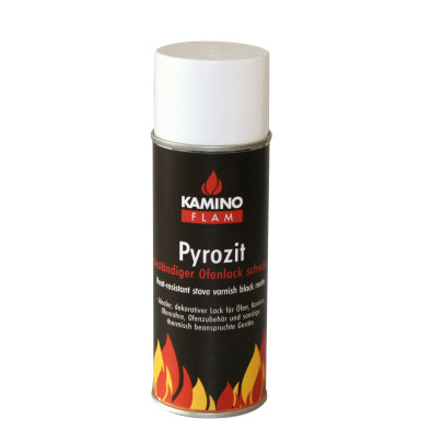 KaminoFlam® - Ofenlack-Spray schwarz matt 300 ml 