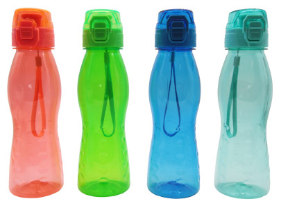 Steuber Klick Top PREMIUM Freizeit Trinkflasche, 700ml, Farbe wählbar