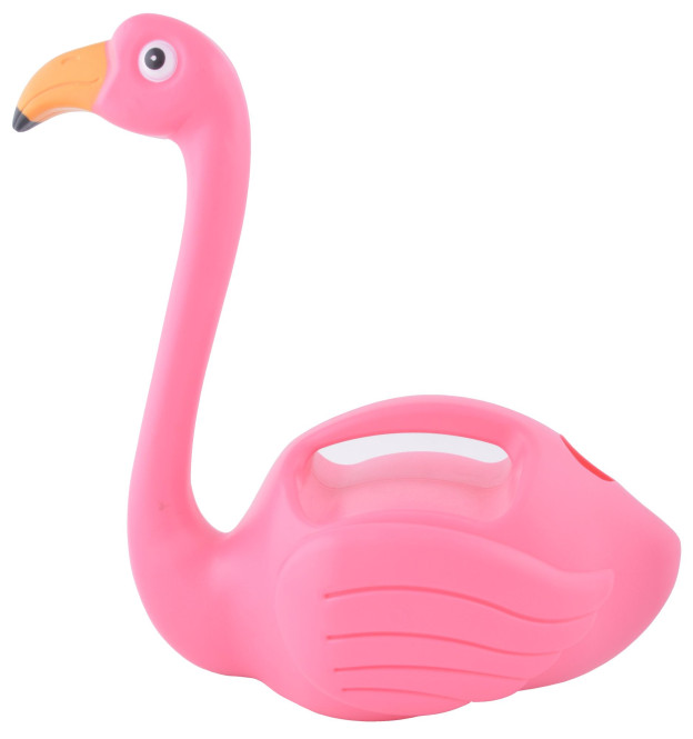 Esschert Design Flamingo Gießkanne, 28,6 x 14,4 x 30,1 cm