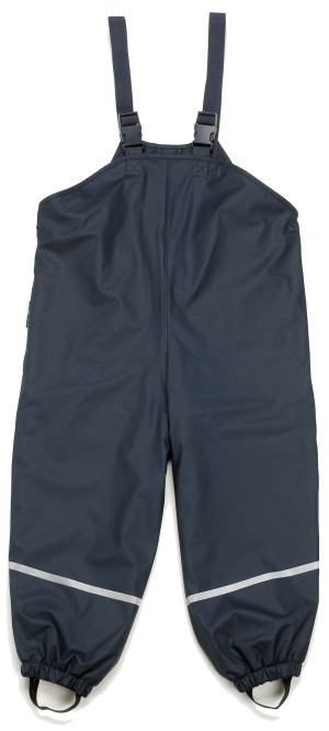 Playshoes Fleece-Trägerhose marine, Größe: 86