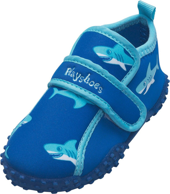 Playshoes UV-Schutz Aqua-Schuh Hai (blau), Größe: 18/19