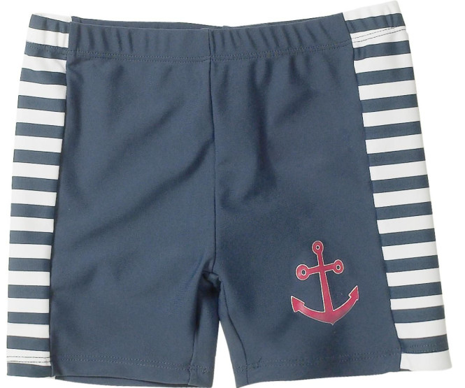 Playshoes UV-Schutz Short maritim, Größe 110/116, Farbe: marine/weiß