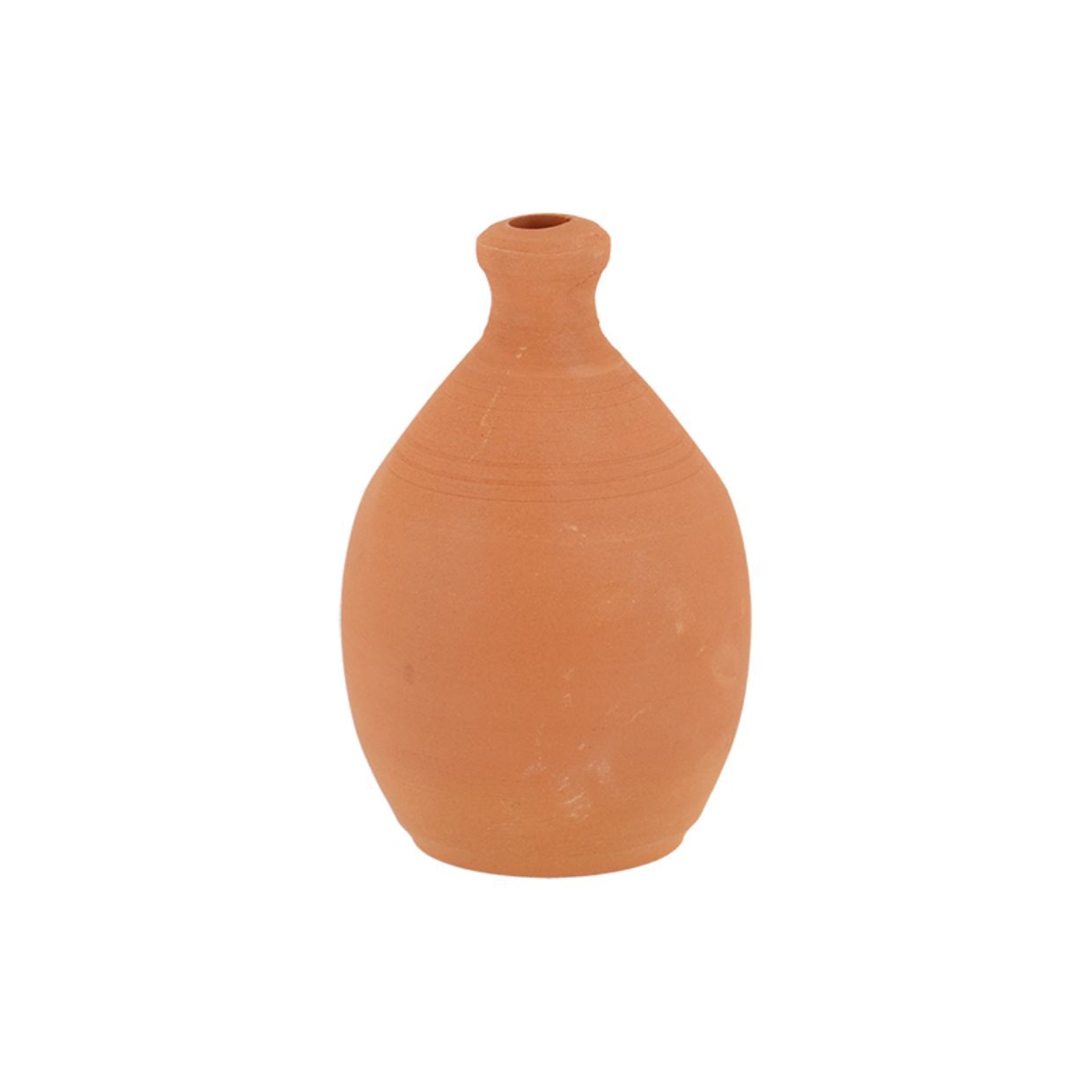 Rivanto® Daumen- Gießkanne aus Terracotta, Ø9,5 x H15,5 cm, ideal für  Setzlinge